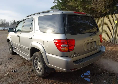 2003 Toyota Sequoia Sr5 V8 из США, поврежденный, VIN 5TDBT44A93S173155